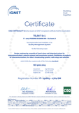 IQNET Certificazione di Qualit ISO 9001:2015