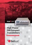 Markoni D Series - DDS High Power FM Compact Trasmitters