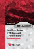 Markoni D Series - DDS Low Medium Power FM Compact Transmitters